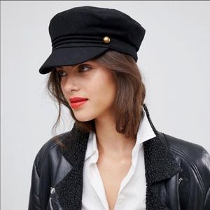 ASOS Wool Baker Boy Trendy Hat